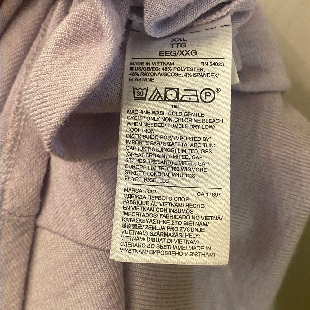 GAP Light Purple Tank Top - Picture 11 of 11